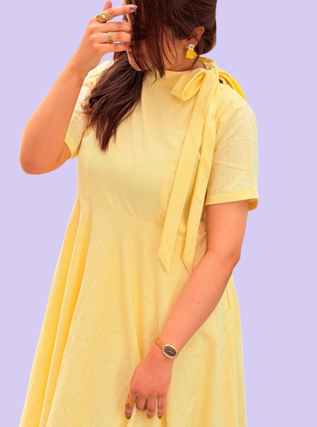 Butter Yellow Breeze Maxi Dress - The Golden Bloom, Thoughtfully Made.