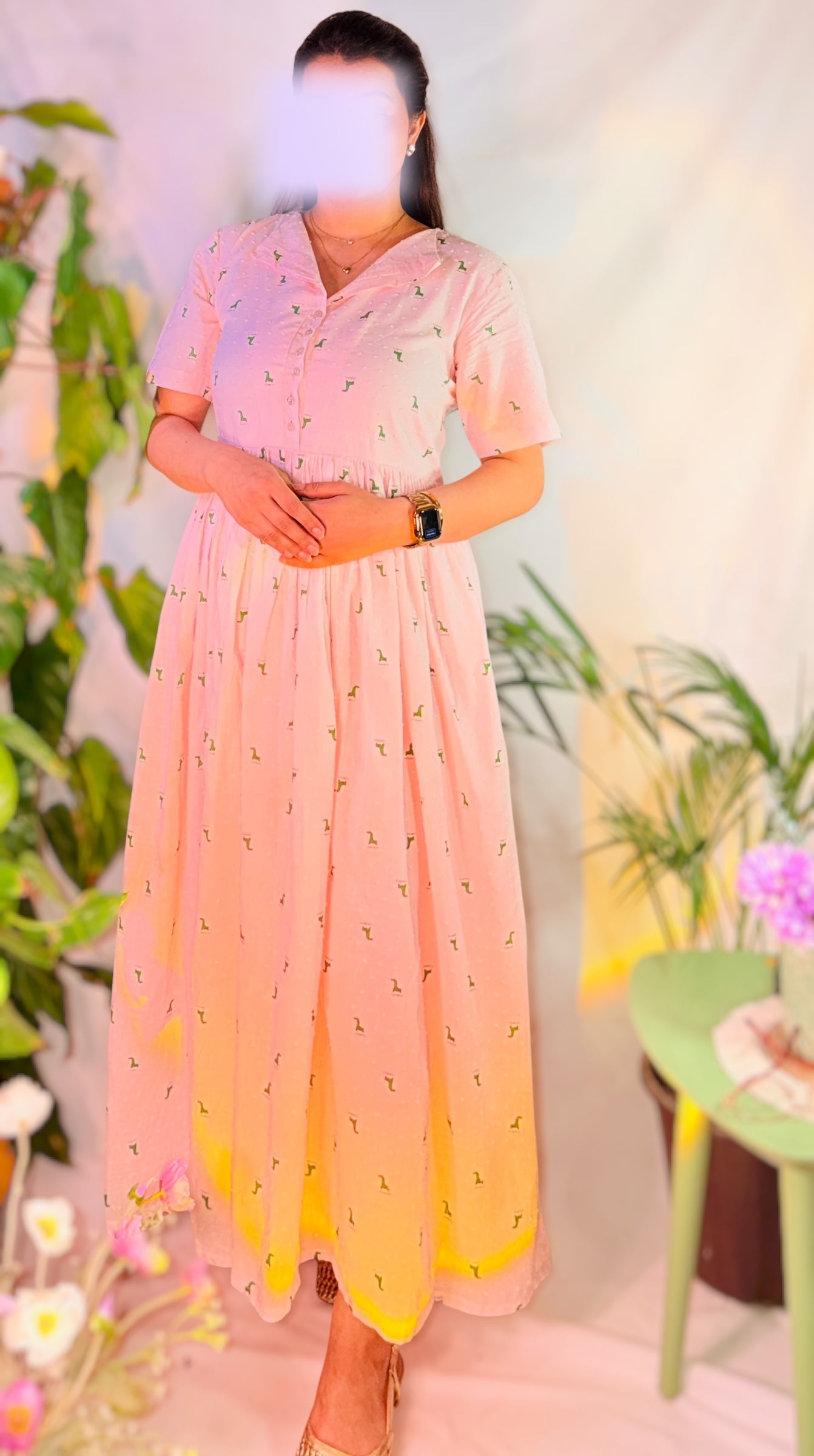 Cotton Candy Flow Dress