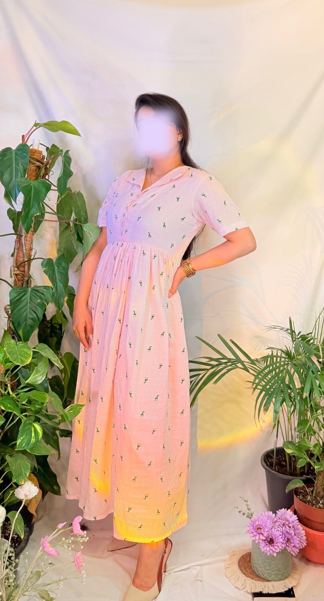 Cotton Candy Flow Dress
