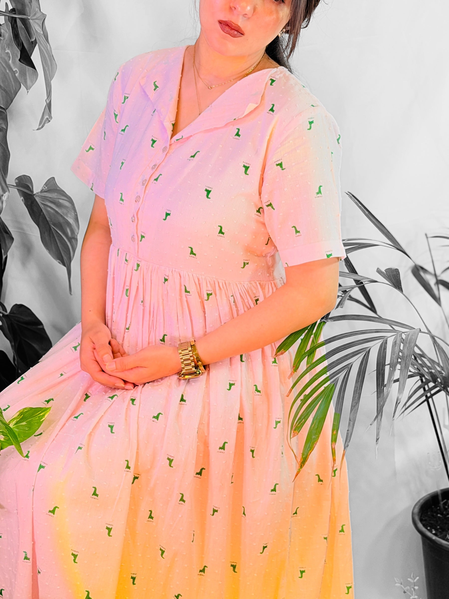 Cotton Candy Flow Dress