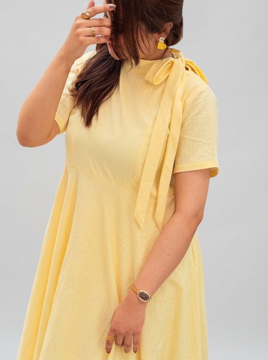 Butter Yellow Breeze Maxi Dress