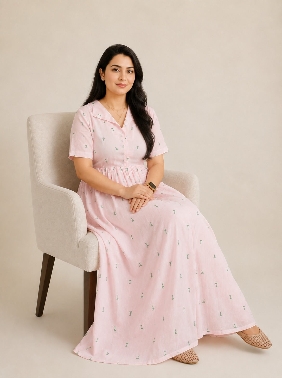 Cotton Candy Flow Dress
