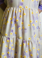 Lavender Meadow Floral Maxi Dress – Where Elegance Meets Bloom.