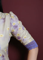 Lavender Meadow Floral Maxi Dress – Where Elegance Meets Bloom.